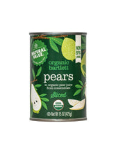 Load image into Gallery viewer, Natural Value: Organic Sliced Bartlett Pears
