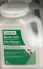 Load image into Gallery viewer, Option+ Epsom Salt 2Kg