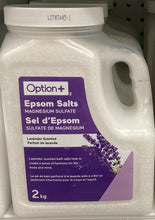 Load image into Gallery viewer, Option+ Epsom Salt 2Kg