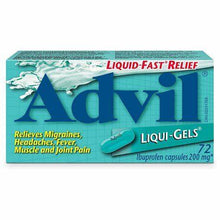 Load image into Gallery viewer, Advil: Regular Strength 200mg Liqui-Gels