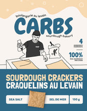 Load image into Gallery viewer, Carbs: Sourdough Crackers
