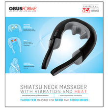 Load image into Gallery viewer, ObusForme: Shiatsu Neck Massager With Vibration And Heat