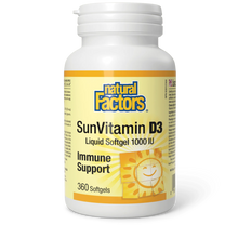 Load image into Gallery viewer, Natural Factors: Vitamin D3 1000 IU