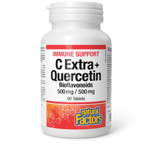 Load image into Gallery viewer, Natural Factors: C Extra + Quercetin Bioflavonoids