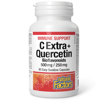 Load image into Gallery viewer, Natural Factors: C Extra + Quercetin Bioflavonoids