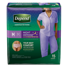 Load image into Gallery viewer, Depend: Night Defense Overnight Underwear, Small