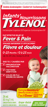 Load image into Gallery viewer, Tylenol: Infant Fever & Pain 0-23 Months