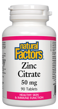 Load image into Gallery viewer, Natural Factors: Zinc Citrate