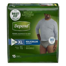 Load image into Gallery viewer, Depend: Men's Maximum Absorbency Underwear