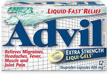 Load image into Gallery viewer, Advil: Extra Strength 400mg Liqui-Gels