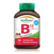Load image into Gallery viewer, Jamieson: Vitamin B12 Fast Dissolving Tablets