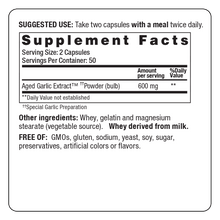 Load image into Gallery viewer, Kyolic®: Aged Garlic Extract™ Formula 100