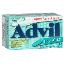 Load image into Gallery viewer, Advil: Regular Strength 200mg Liqui-Gels