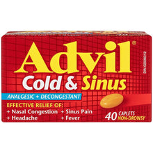 Load image into Gallery viewer, Advil: Cold & Sinus