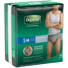 Load image into Gallery viewer, Depend: Men's Maximum Absorbency Underwear
