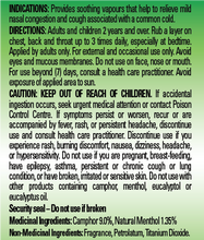 Load image into Gallery viewer, Mentholatum: Natural Menthol Rub