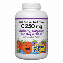 Load image into Gallery viewer, Natural Factors: Vitamin C 500 mg 180 Chewable Wafers