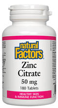 Load image into Gallery viewer, Natural Factors: Zinc Citrate