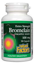 Load image into Gallery viewer, Natural Factors: Bromelain 500 mg · Extra Strength