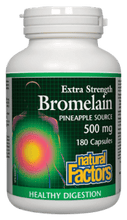 Load image into Gallery viewer, Natural Factors: Bromelain 500 mg · Extra Strength