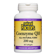 Load image into Gallery viewer, Natural Factors: Coenzyme Q10 200 mg