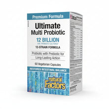 Load image into Gallery viewer, Natural Factors: Ultimate Multi Probiotic 12 Billion Live Probiotic Cultures