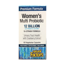 Load image into Gallery viewer, Natural Factors: Women's Multi Probiotic 12 Billion Live Probiotic Cultures