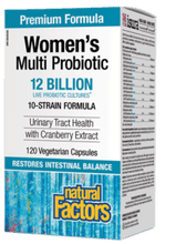 Load image into Gallery viewer, Natural Factors: Women's Multi Probiotic 12 Billion Live Probiotic Cultures