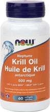 Load image into Gallery viewer, NOW: Neptune Krill Oil 500 mg Softgels