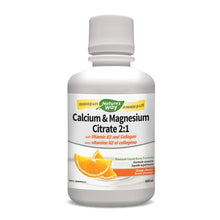 Load image into Gallery viewer, Nature’s Way: Calcium Magnesium Citrate 2:1