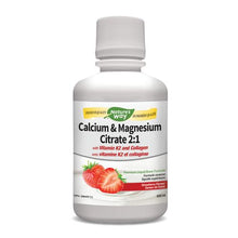 Load image into Gallery viewer, Nature’s Way: Calcium Magnesium Citrate 2:1