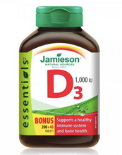 Load image into Gallery viewer, Jamieson: Vitamin D 1000 IU