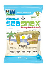 Load image into Gallery viewer, Seasnax: Roasted Seaweed Snack