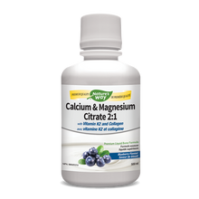 Load image into Gallery viewer, Nature’s Way: Calcium Magnesium Citrate 2:1