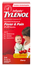 Load image into Gallery viewer, Tylenol: Infant Fever & Pain 0-23 Months