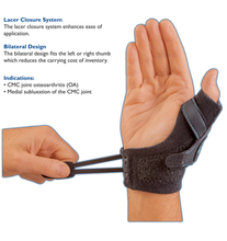 Load image into Gallery viewer, MedSpec: CMC-X Lacer Thumb Stabilizer