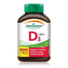Load image into Gallery viewer, Jamieson: Vitamin D 1000 IU