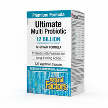 Load image into Gallery viewer, Natural Factors: Ultimate Multi Probiotic 12 Billion Live Probiotic Cultures