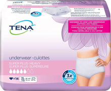 Load image into Gallery viewer, TENA: Incontinence Underwear, Super Plus Heavy