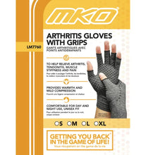 Load image into Gallery viewer, Landmark: MKO Arthritis Gloves With Grips
