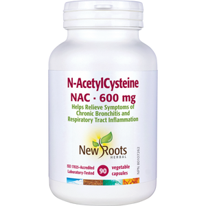 New Roots: N-AcetylCysteine NAC 600 MG