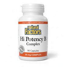 Load image into Gallery viewer, Natural Factors: Hi Potency B Complex 50 mg
