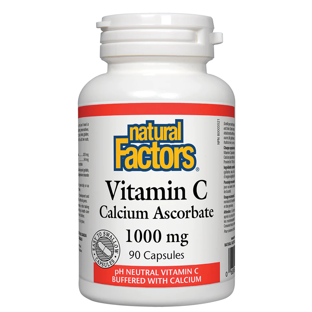 Natural Factors: Vitamin C Calcium Ascorbate 1000 mg