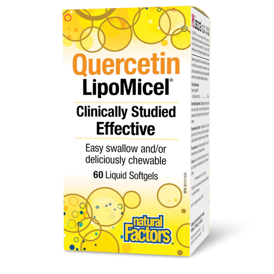 Natural Factors: Quercetin LipoMicel Matrix
