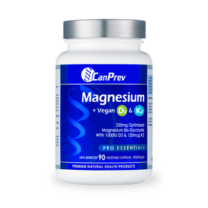 Canprev: Magnesium + Vegan D3 & K2