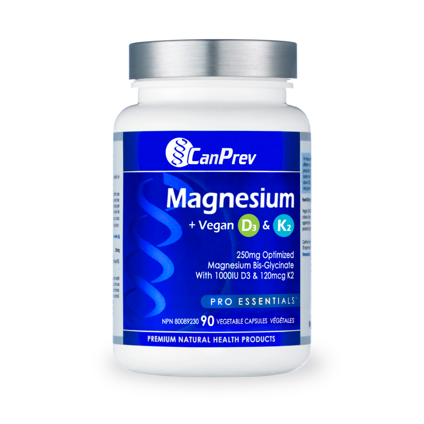 Canprev: Magnesium + Vegan D3 & K2