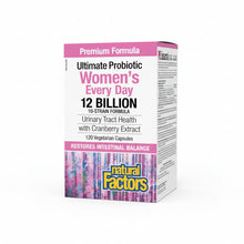 Load image into Gallery viewer, Natural Factors: Women's Multi Probiotic 12 Billion Live Probiotic Cultures
