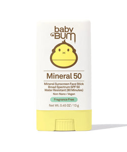 Baby Bum: Mineral SPF 50 Sunscreen Face Stick - Fragrance Free