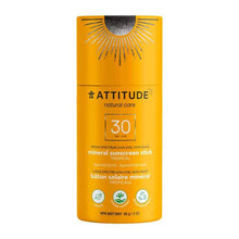 Load image into Gallery viewer, Attitude: Mineral Sunscreen Stick SPF30
