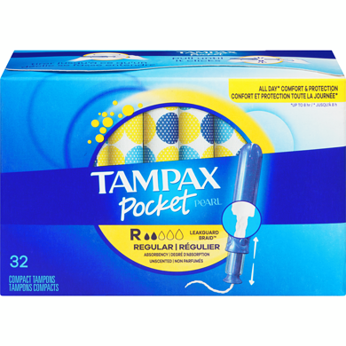Tampax: Pocket Pearl Tampons